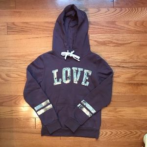 dark purple/ plum hoodie